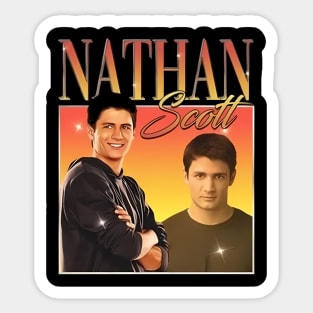 Nathan Scott James Lafferty 90S One Tree Hill Vintage Sticker